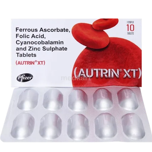 autrin xt tablet 10's